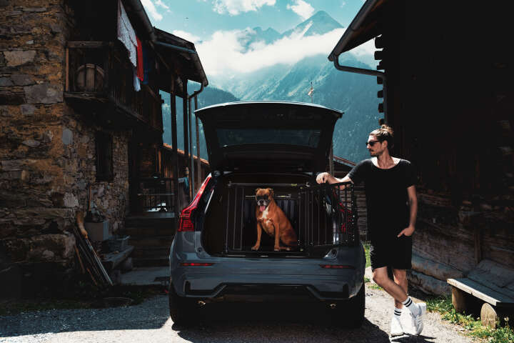 4pets Hundetransportbox Pro Noir